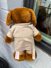 Load image into Gallery viewer, Vintage McGruff the Crime Dog Plush – 1980s Dakin Stuffed Animal in Trench Coat
