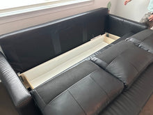 Load image into Gallery viewer, IKEA FRIHETEN Black Sleeper Sofa with Storage
