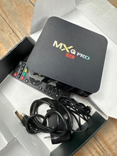 Load image into Gallery viewer, MXQ Pro 4K Android TV Box Streaming Media Player with Remote
