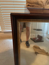 Load image into Gallery viewer, Weston Solid Wood Mirror with Gold Trim
