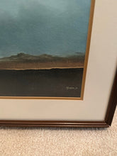 Load image into Gallery viewer, Vintage 1976 Signed Taylor Landscape Print – 42&quot; x 32.5&quot; – Framed and Matted
