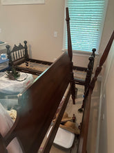 Load image into Gallery viewer, Full Size Heritage Cherry Four-Poster Bed
