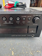 Load image into Gallery viewer, Sony CDP-CE375 5-Disc CD Changer Player with Remote &amp; RCA Cables – Tested &amp; Working
