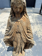 Load image into Gallery viewer, Virgin Mary Concrete Garden Statue - 25&quot; Tall
