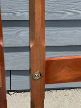 Load image into Gallery viewer, Craftique Heirloom Mahogany Queen Pencil Post Bed – MEL Finish, 80&quot; Tall
