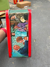 Load image into Gallery viewer, 1981 Vintage Annie Metal Lunchbox &amp; Thermos Set by Aladdin – Original Movie Artwork
