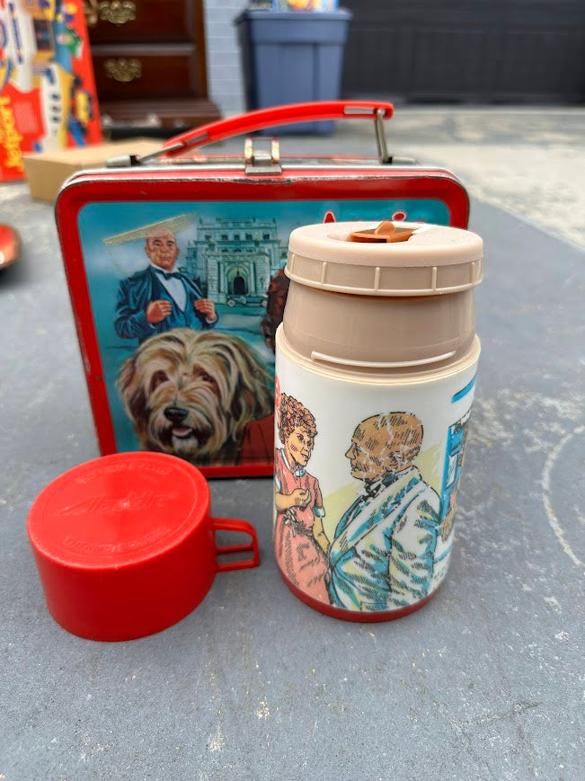 アラジン1981年 アニー アメリカン ランチボックス Collectible ANNIE 1981 Aladdin Industries ~ Vintage Metal