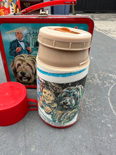 Load image into Gallery viewer, 1981 Vintage Annie Metal Lunchbox &amp; Thermos Set by Aladdin – Original Movie Artwork
