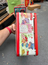 Load image into Gallery viewer, 1980 Vintage Strawberry Shortcake Metal Lunchbox by Aladdin – Classic Red Trim Tin
