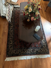 Load image into Gallery viewer, Soft Rose Floral Patterned Rug - 68&quot; x 45&quot;
