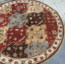 Load image into Gallery viewer, “Stratton Bloom” 5&#39;9&quot; Round Wool Rug – Home Decorators Collection
