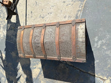 Load image into Gallery viewer, Antique Dome Top Steamer Trunk with Embossed Tin Panels
