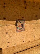 Load image into Gallery viewer, Antique Dome Top Steamer Trunk with Embossed Tin Panels

