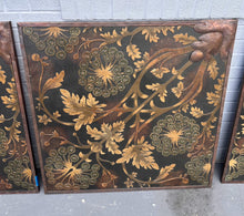 Load image into Gallery viewer, Set of 4 Decorative Wall Plaques – 36&quot; Square with Metal Edges
