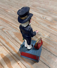 Load image into Gallery viewer, Vintage Cast Iron Uncle Sam Mechanical Coin Bank
