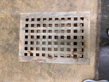 Load image into Gallery viewer, AquaTeak Solid Teak Lattice Top Outdoor Side Table
