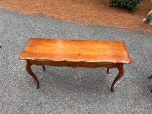 Load image into Gallery viewer, Ethan Allen Country French Double Drawer Console Table
