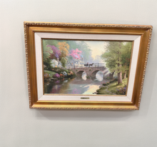 Load image into Gallery viewer, Thomas Kinkade “Hometown Bridge” – Limited Edition Lithograph (Hometown Memories V) w/ COA
