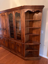 Load image into Gallery viewer, Ethan Allen Country French Grand Library &amp; Display Cabinet System
