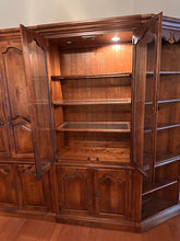 Load image into Gallery viewer, Ethan Allen Country French Grand Library &amp; Display Cabinet System
