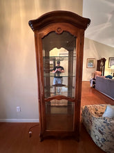 Load image into Gallery viewer, Ethan Allen Country French Curio Cabinet
