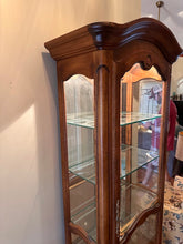 Load image into Gallery viewer, Ethan Allen Country French Curio Cabinet
