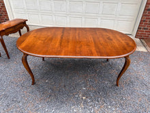 Load image into Gallery viewer, Ethan Allen Country French Dining Set – Table with 6 Chairs &amp; Extensions
