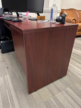 Load image into Gallery viewer, Executive L-Shaped Desk with File Drawers – 78x66

