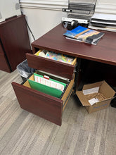 Load image into Gallery viewer, Executive L-Shaped Desk with File Drawers – 78x66
