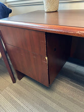 Load image into Gallery viewer, U-Shaped Executive Desk with File Cabinets – 94x66
