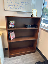 Load image into Gallery viewer, Wooden Bookcase with Adjustable Shelves – 36x48
