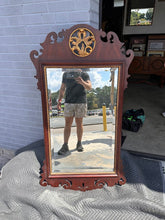 Load image into Gallery viewer, Henkel Harris Genuine Mahogany Chippendale Mirror (Style H-35, c. 20th Century)
