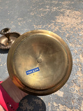Load image into Gallery viewer, Classic Brass Finger Loop Candle Holder
