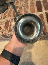 Load image into Gallery viewer, Pair of Vintage Pewter Candlesticks – Colonial Revival Style (Marked)
