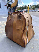 Load image into Gallery viewer, Vintage Bowling Ball with Leather Carrying Bag – Hammer / Fab
