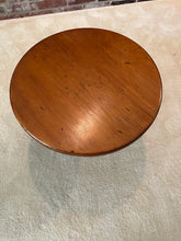 Load image into Gallery viewer, Antique Round Side Table / Short Plant Stand

