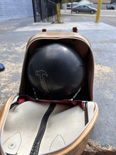 Load image into Gallery viewer, Vintage Bowling Ball with Leather Carrying Bag – Hammer / Fab

