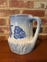 Load image into Gallery viewer, Antique Salt-Glazed Stoneware Pitcher – Windmill Relief Design - #1
