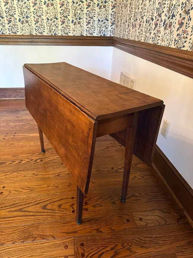 Authentic Farmhouse Drop-Leaf Dining Table
