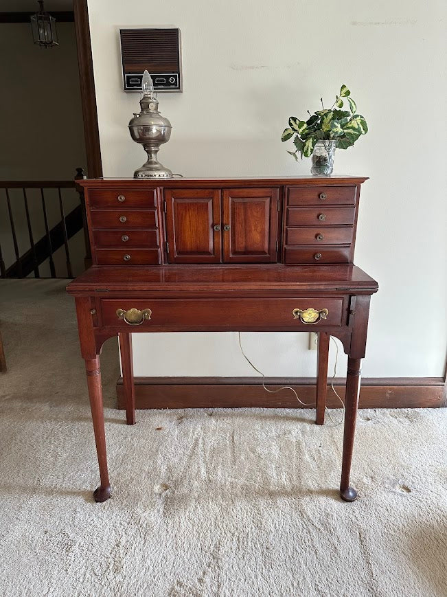 Pennsylvania House Solid Cherry Tambour Desk – Exceptional Condition
