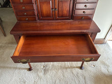 Load image into Gallery viewer, Pennsylvania House Solid Cherry Tambour Desk – Exceptional Condition
