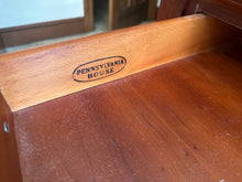 Load image into Gallery viewer, Pennsylvania House Solid Cherry Tambour Desk – Exceptional Condition
