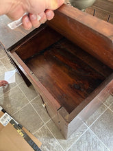Load image into Gallery viewer, Antique Primitive Worktable / Washstand Cabinet
