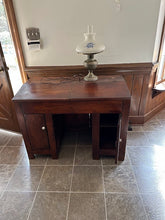 Load image into Gallery viewer, Antique Primitive Worktable / Washstand Cabinet
