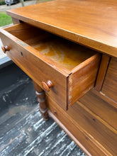 Load image into Gallery viewer, Empire Style Solid Wood Chest of Drawers with Turned Columns
