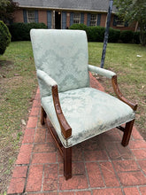 Load image into Gallery viewer, Chippendale Revival Carved Armchair with Acanthus Detail
