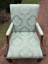 Load image into Gallery viewer, Chippendale Revival Carved Armchair with Acanthus Detail
