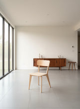 Load image into Gallery viewer, Natural Ash Wood Chair – Minimalist Scandinavian Design by IKEA (Lisabo Collection)
