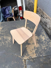 Load image into Gallery viewer, Natural Ash Wood Chair – Minimalist Scandinavian Design by IKEA (Lisabo Collection)
