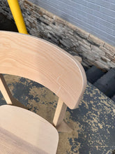 Load image into Gallery viewer, Natural Ash Wood Chair – Minimalist Scandinavian Design by IKEA (Lisabo Collection)
